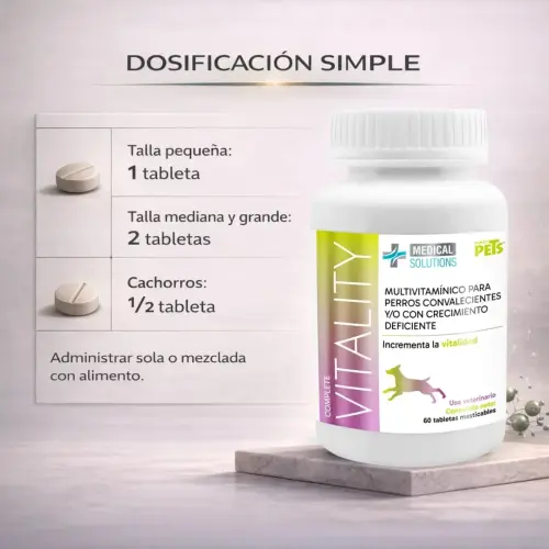 Multivitaminas Vitality para perros — imagen 16