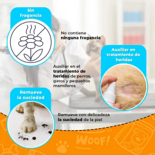 Jabón Antiséptico Fancy Pets 125ml — imagen 3