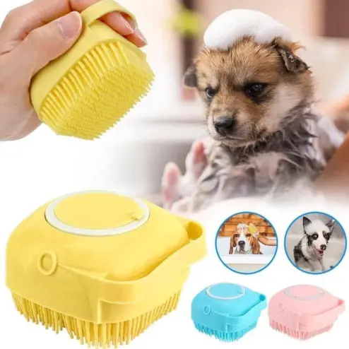 Cepillo dispensador de Shampoo para mascotas's photo #1