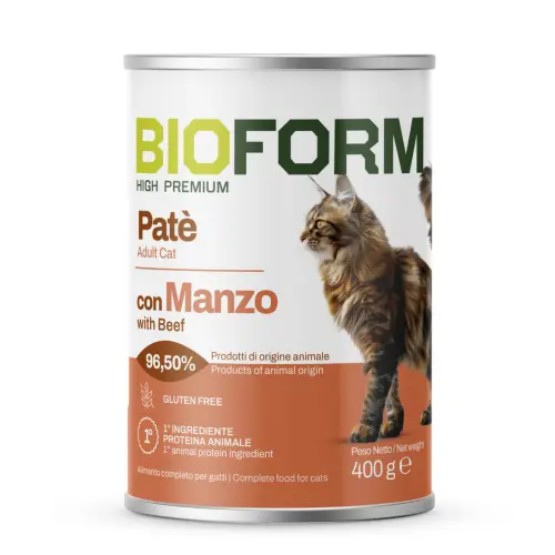 Paté sabor carne de res para gatos — imagen 1