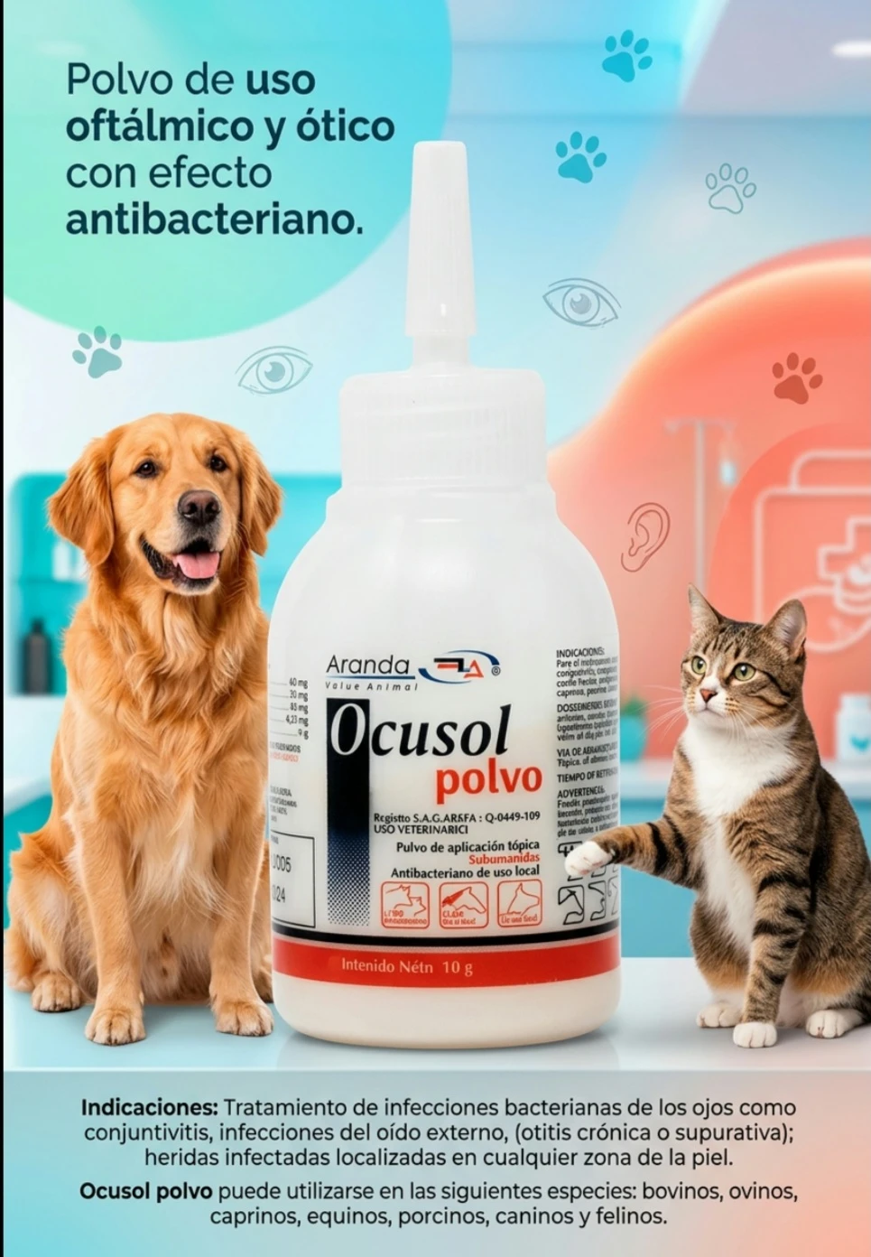 Ocusol en polvo's foto | Mundo Mascota Habana |  BizneCubano
