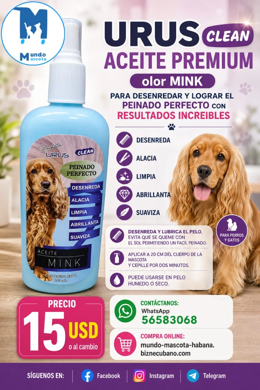 Desenredante para el pelo de perros y gatos's foto | Mundo Mascota Habana |  BizneCubano