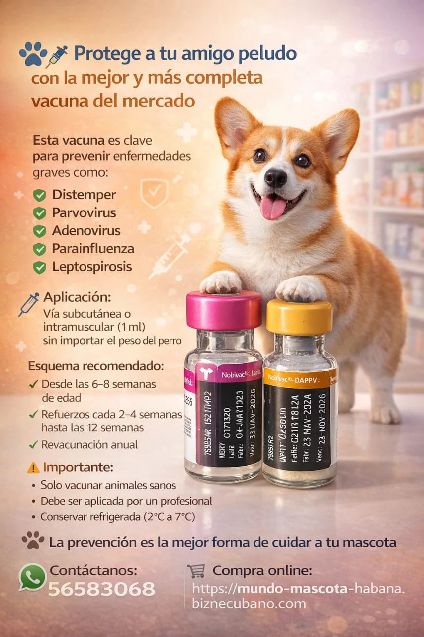 Pentavalente Novibac Lepto4's foto | Mundo Mascota Habana |  BizneCubano