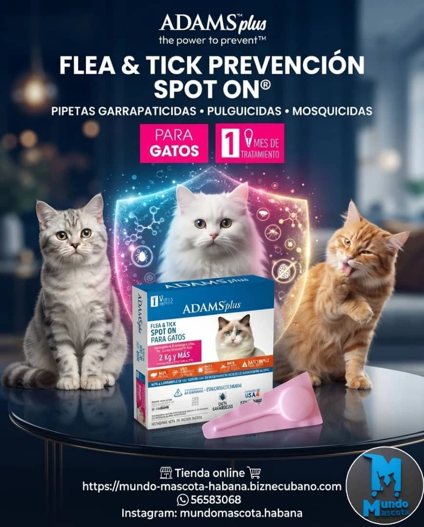 Pipeta Adams original para gatos's foto | Mundo Mascota Habana |  BizneCubano