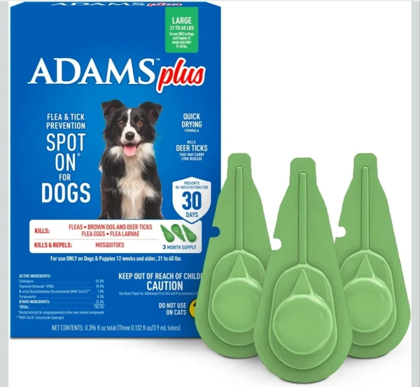 Adams Plus para perros entre 14-27kg (30-60 libras)'s foto | Mundo Mascota Habana |  BizneCubano