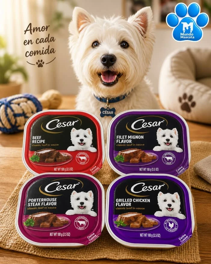 Comida húmeda César para perros's foto | Mundo Mascota Habana |  BizneCubano