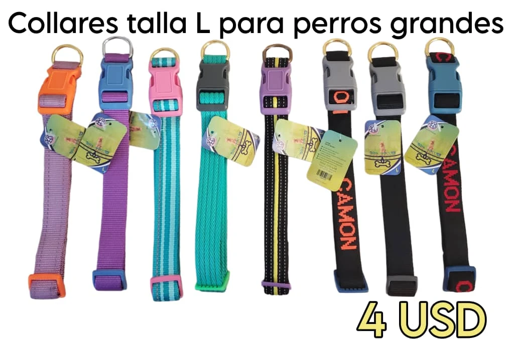 Collares talla L para perros grandes's foto | Mundo Mascota Habana |  BizneCubano
