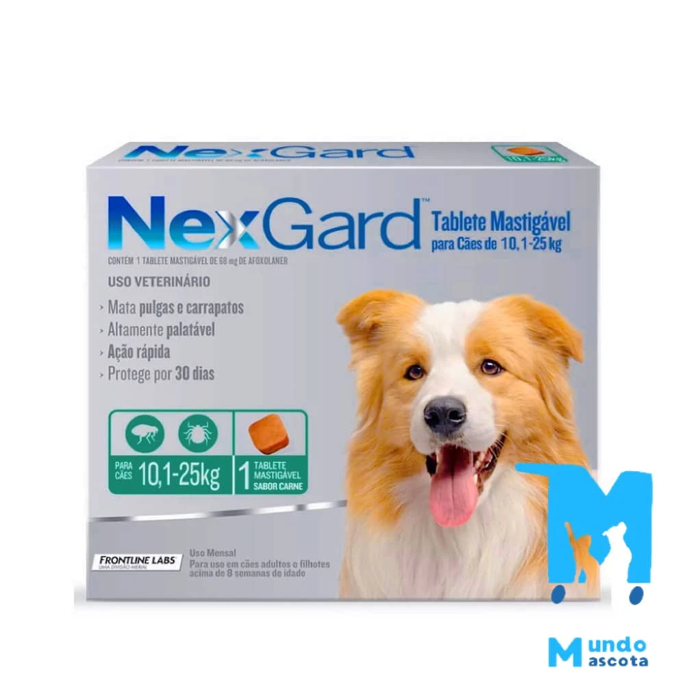Nexgard de 10.1 a 25 kg's foto | Mundo Mascota Habana |  BizneCubano
