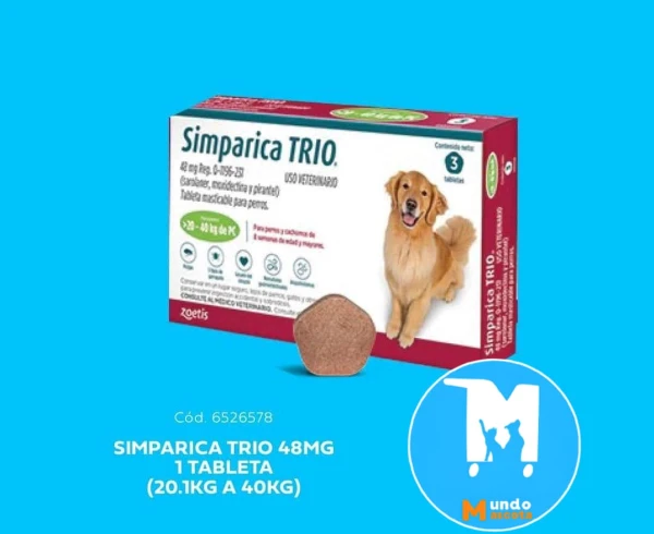 Simpárica Trío de 20 a 40 kg's foto | Mundo Mascota Habana |  BizneCubano
