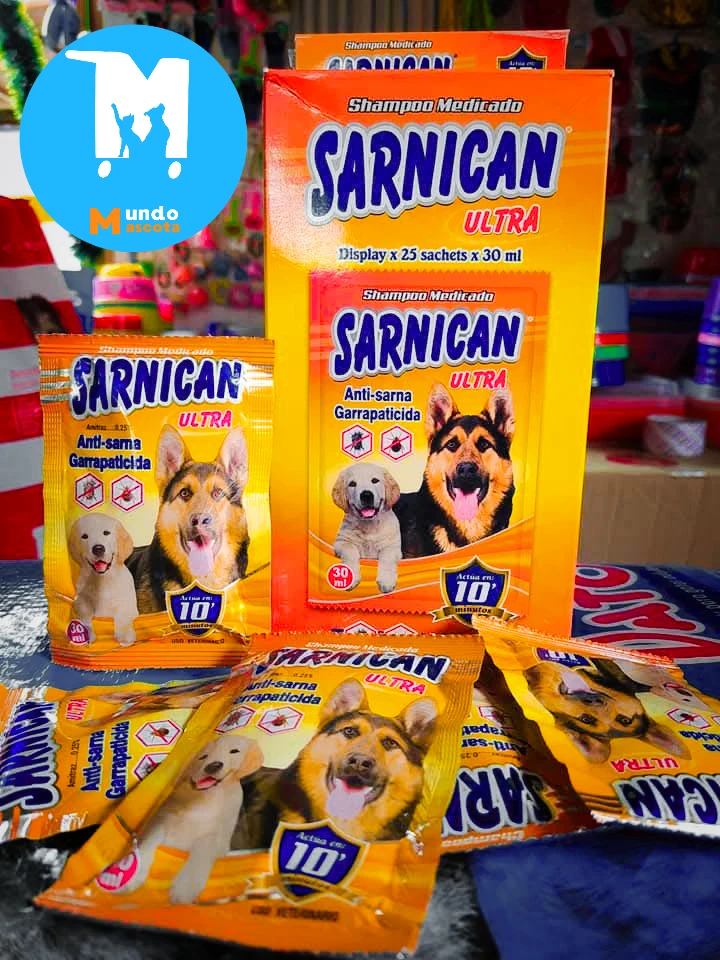 Shampoo Sarnican's foto | Mundo Mascota Habana |  BizneCubano
