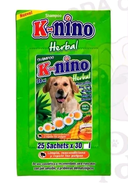 Shampoo K-nino Herbal's foto | Mundo Mascota Habana |  BizneCubano