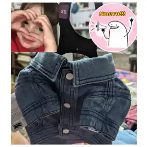 Chaqueta talla XS para perros pequeños miniatura 1