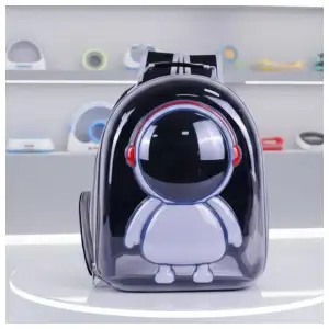 Mochila estilo astronauta para mascotas miniatura 1