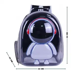 Mochila estilo astronauta para mascotas miniatura 2