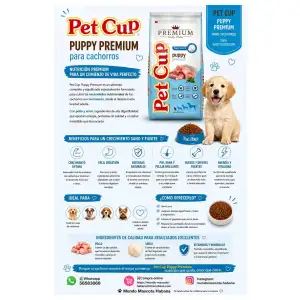 Pienso PET CUP 1kg cachorros miniatura 1
