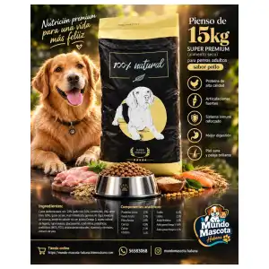 Pienso Star Gourmet Super Premium perros Adultos sabor Pollo 15 kg miniatura 1