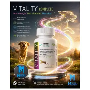 Multivitaminas Vitality para perros miniatura 1