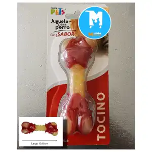 Hueso de juguete olor tocino miniatura 1