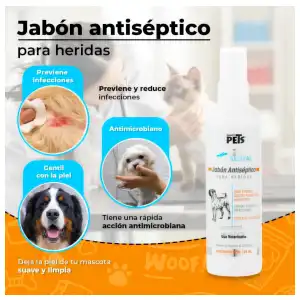 Jabón Antiséptico Fancy Pets 125ml miniatura 2