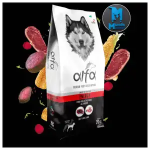 Pienso 20kg Alfa para perros todas las etapas miniatura 1