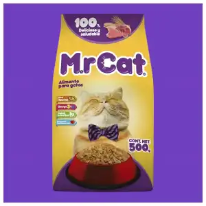 Pienso Mr. Cat para gatos miniatura 1