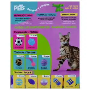 Juguetes para gatos y perros pequeños miniatura 2