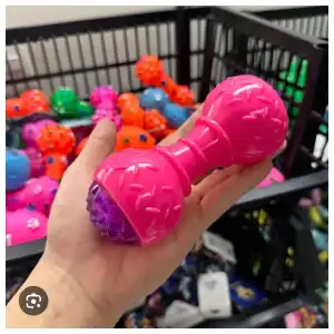 Juguete resistente de goma para perros miniatura 2