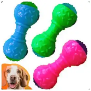 Juguete resistente de goma para perros miniatura 3