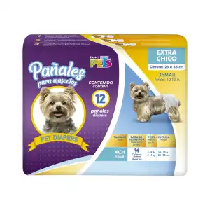 Pañales desechables talla XXS para perros y gatos miniatura 1